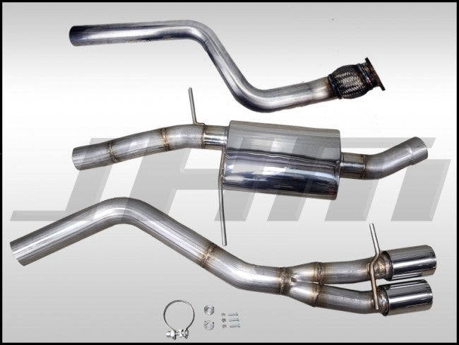 JHM Exhaust - -FULL- 3" Performance Catback for Audi B8 A4-A5 2.0T (Single Exit)