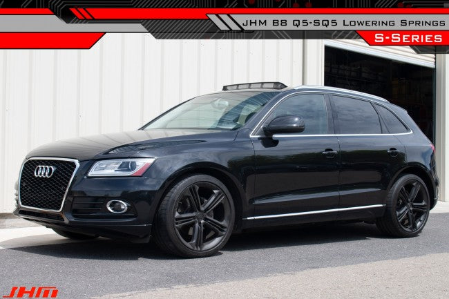 JHM Lowering Springs-S-Series (JHM) 2"drop for B8 (8R) 2009-2017 Q5-SQ5