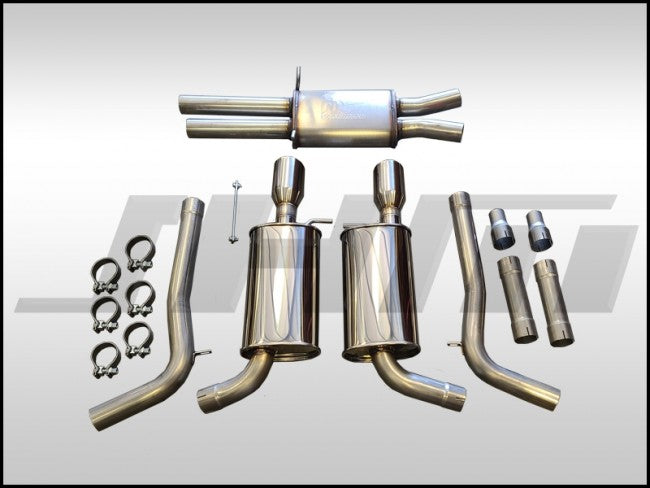 JHM Exhaust - - 2.5" Performance Cat-back for C6-A6 3.0T