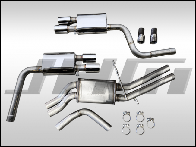 JHM Exhaust - - 2.5" Performance Cat-back for C7.5 A6-A7 3.0T (2015-2018)