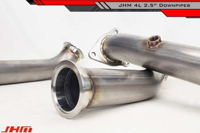 JHM Exhaust - High-Flow Cat Downpipes w/ Integrated Baffle System - (JHM) for Q7 3.0T