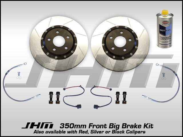 JHM Front BBK (Big Brake Kit) 350mm Cayenne (Brembo 6-piston 18z) B5-B6-B7-C5 - NO Calipers