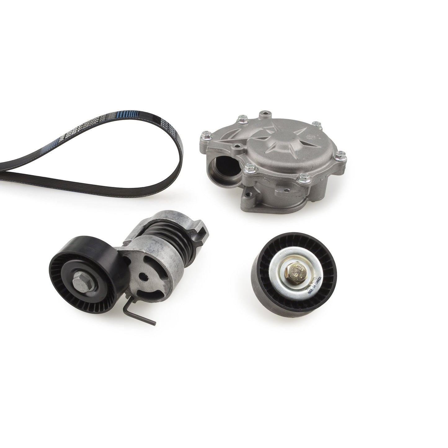 GATES GATKP116PK1873 Water Pump + V-Ribbed Belt Kit