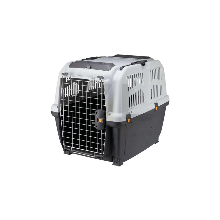 JOLLYPAW 7721813 Dog carrier Metal, Plastic, Size: M-L, Colour: Dark Grey, Light Grey