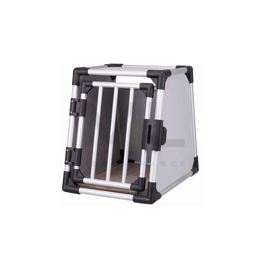 JOLLYPAW 7721850 Dog carrier Aluminium, Size: S, Colour: Light Grey, Silver