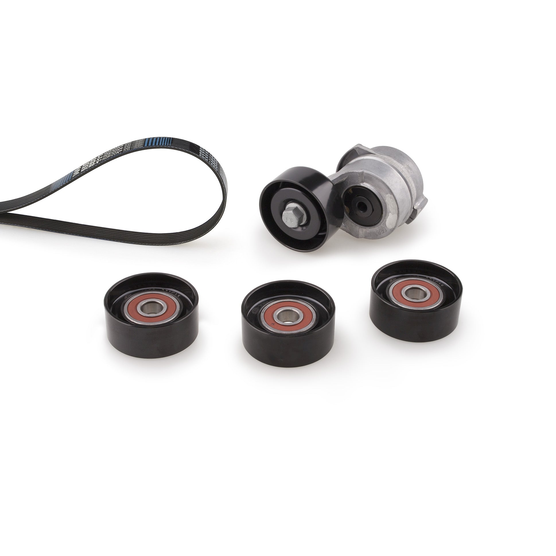 GATES GATK037PK2265 V-Ribbed Belt Set