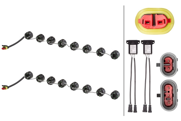 HELLA 2PT010458-771 Daytime Running Light Set