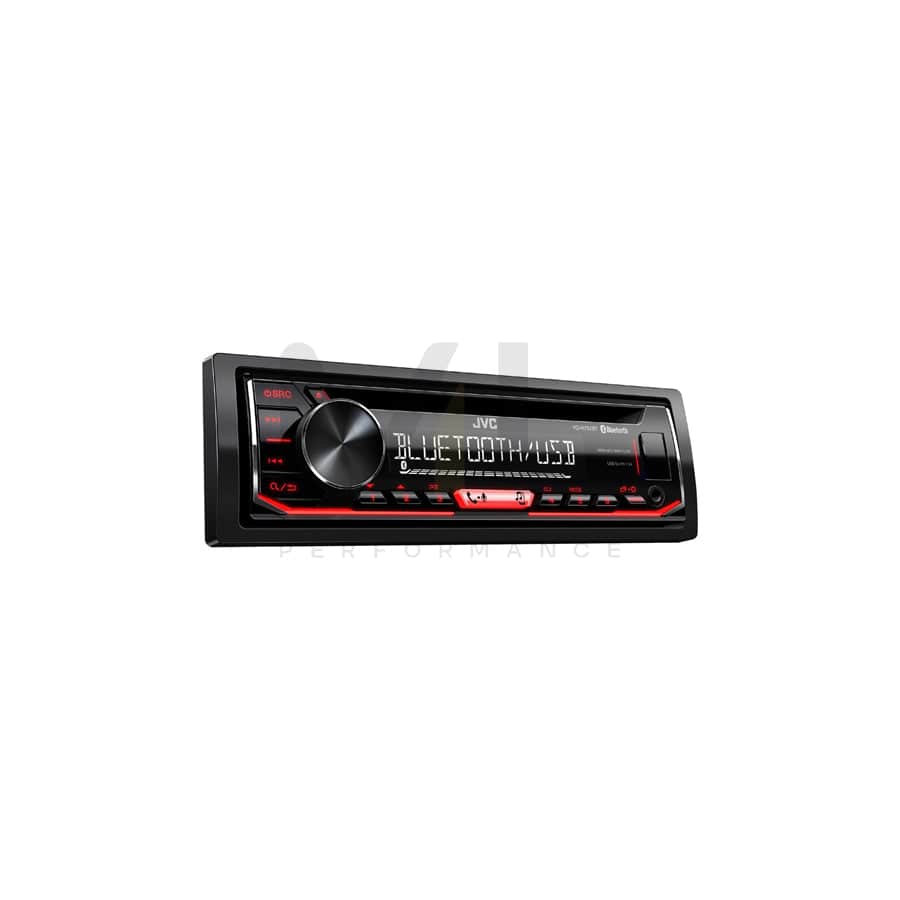 JVC KD-R792BT Car stereo 1 DIN, AOA 2.0, 14.4V, FLAC, MP3, WAV, WMA, CD-R/RW, Spotify