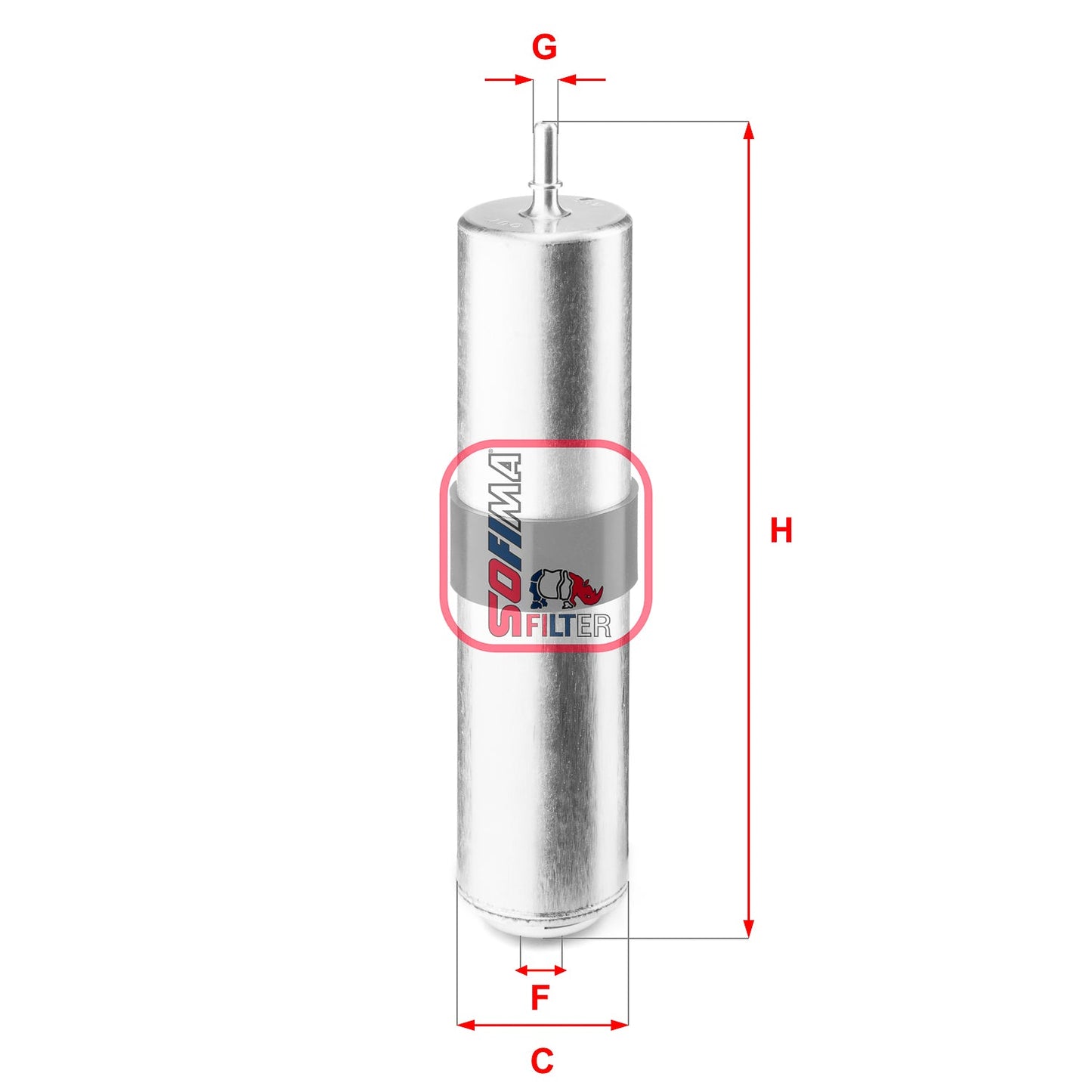 SOFIMA S9261B Fuel Filter