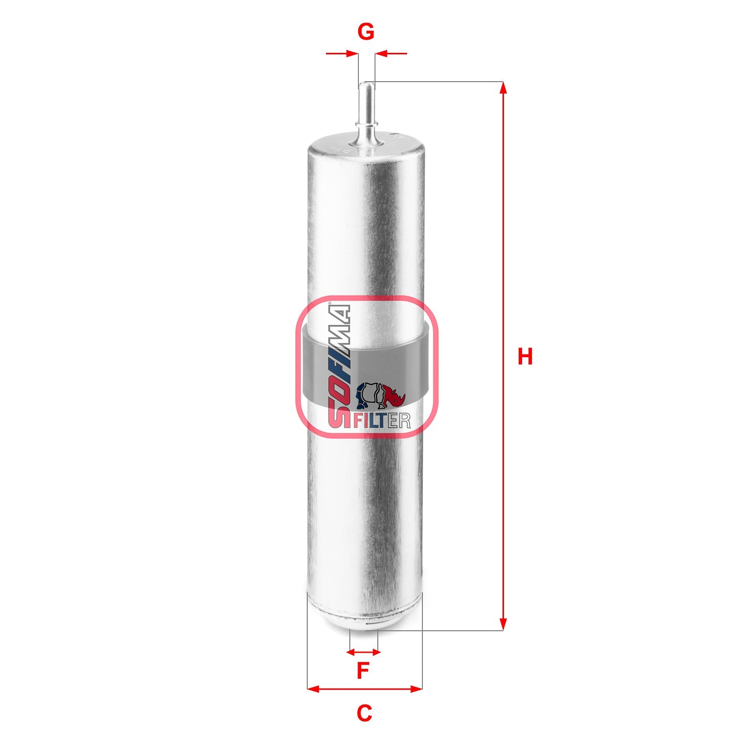 SOFIMA S9261B Fuel Filter