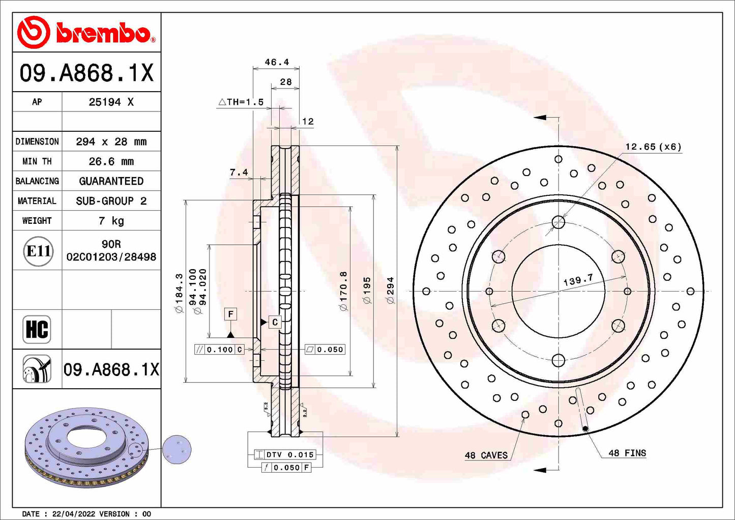 BBP 41366BBP Disc Brake Caliper Repair Kit