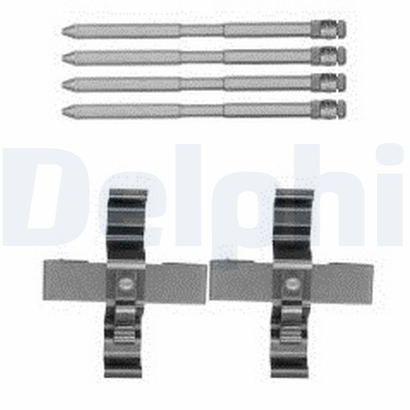 DELPHI LX0569 Disc Brake Pad Accessory Kit