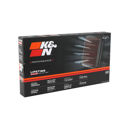 K&N 33-2315 High-Flow Original Lifetime Engine Air Filter - PONTIAC G6/ CHEV MALIBU