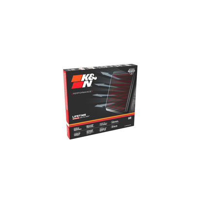 K&N 33-3183 High-Flow Original Lifetime Engine Air Filter - MERCEDES BENZ S560 V8-4.0L F/I (2 PER BOX)