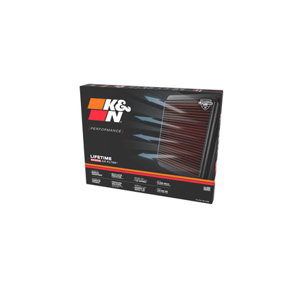 K&N 33-5123 High-Flow Original Lifetime Engine Air Filter - JEEP GRAND CHEROKEE V6 3.6L F/I
