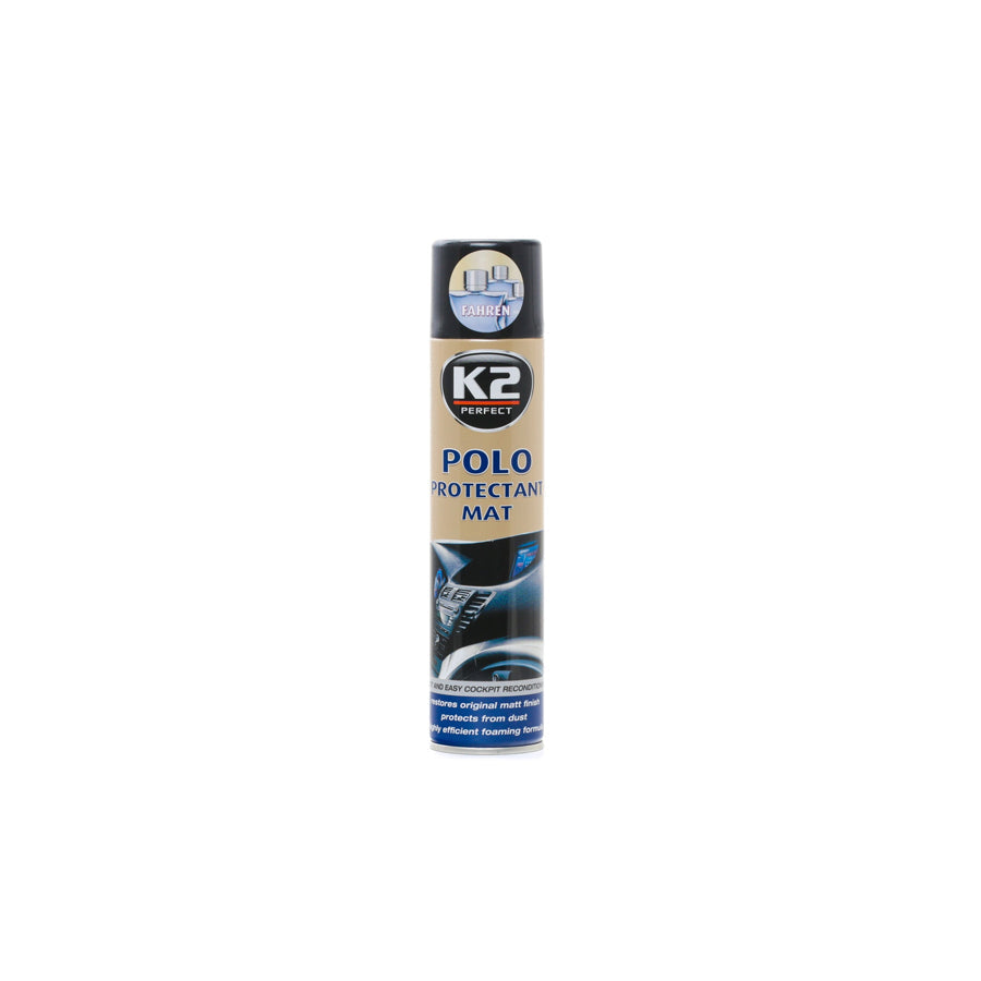 K2 Polo Protectant, Mat K413 Synthetic Material Cleaner