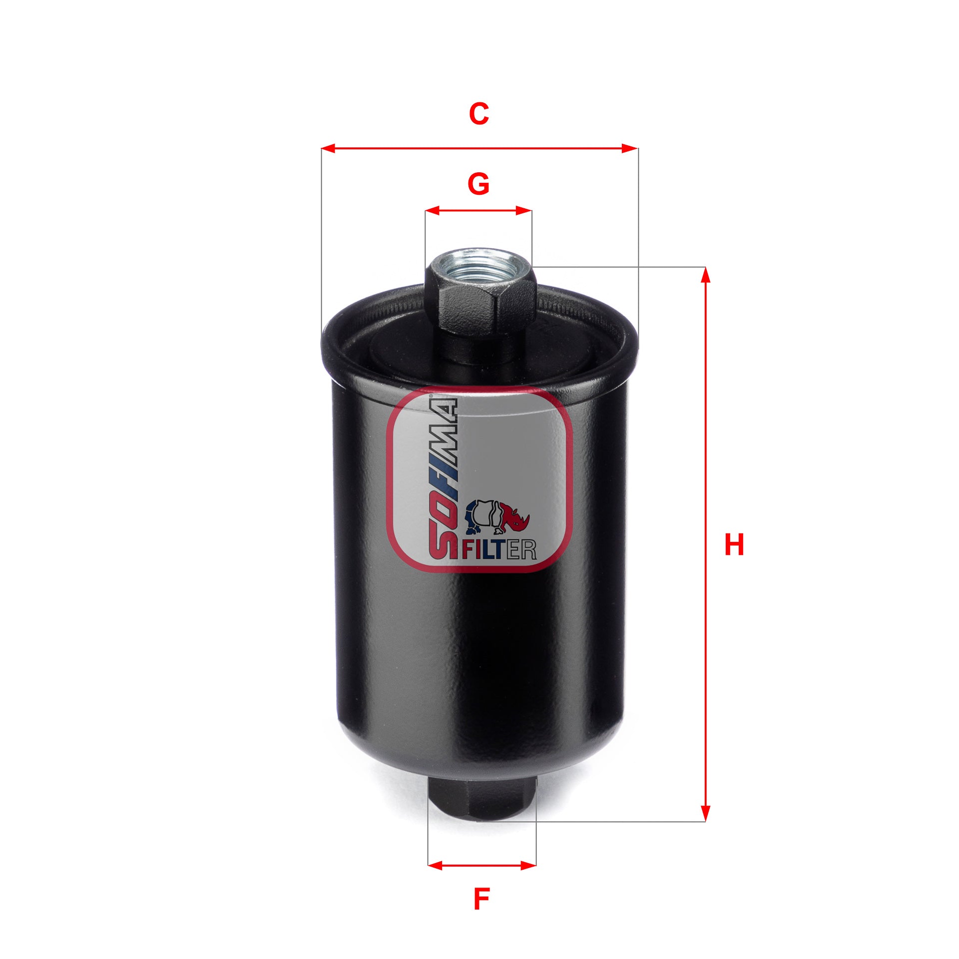 SOFIMA S1741B Fuel Filter