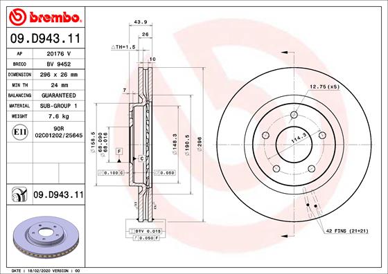 BBP 41527BBP Disc Brake Caliper Repair Kit