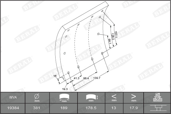 OE RVI RVI7485131573 Brake Cable