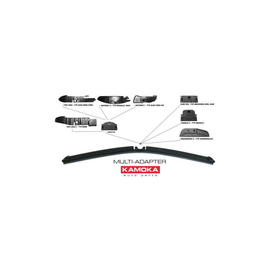 Kamoka Flat 27650 Wiper Blade