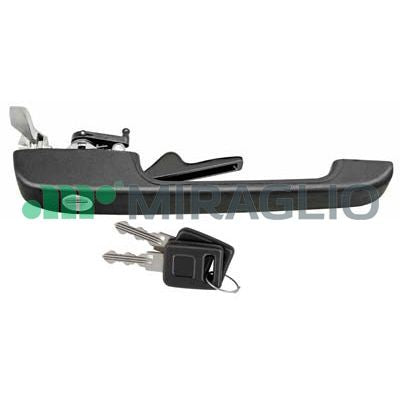 MIRAGLIO 80.400.02 Exterior Door Handle