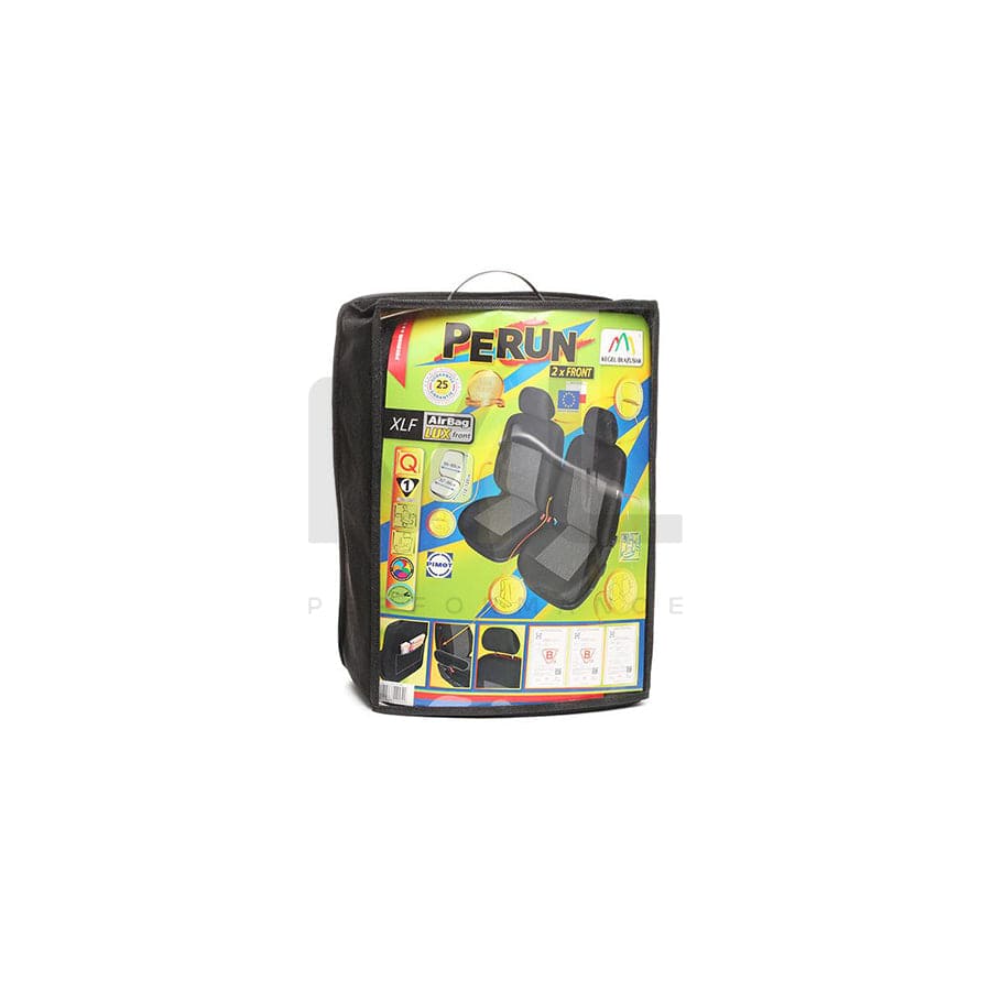 KEGEL 5-1245-238-4023 Car seat cover Black, Polyester, Front