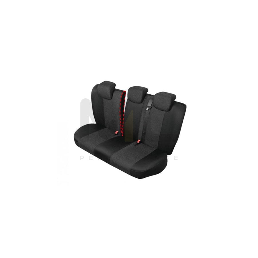 KEGEL 5-1254-217-4015 Car seat cover Black, Polyester, Rear