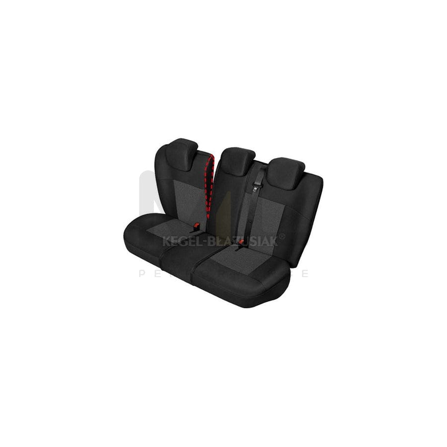KEGEL 5-1277-233-4014 Car seat cover Black, Polyester, Rear