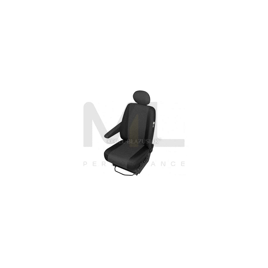 KEGEL 5-1438-217-4015 Car seat cover Black, Polyester, Front