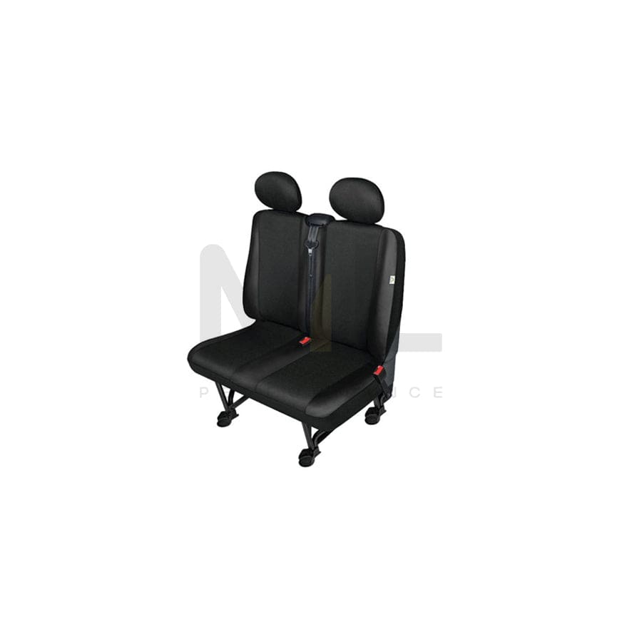 KEGEL Centurion 5-1652-218-4011 Car seat cover Black, Leatherette, Polyester, Front