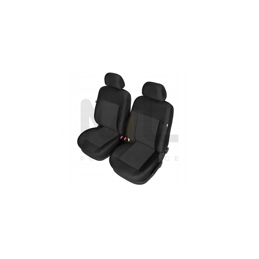 KEGEL Tailor Made 5-2030-233-4016 Car seat cover Black, graphite, Polyester, PU (Polyurethane), Front