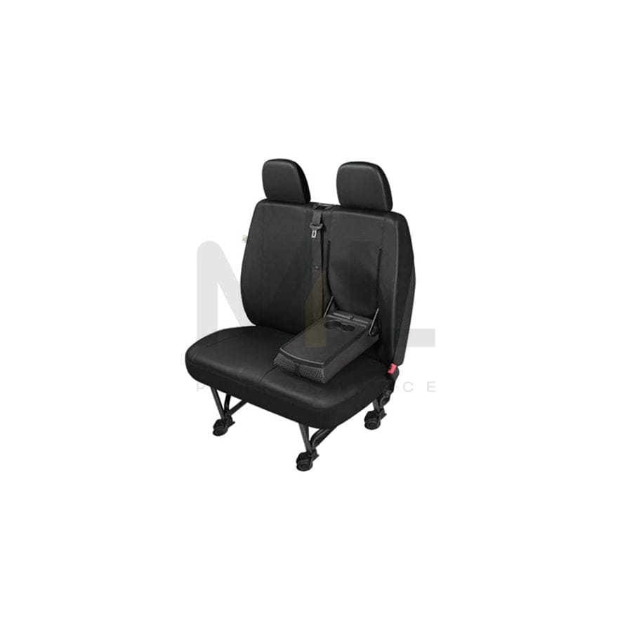 KEGEL Van Delivery 5-1442-217-4015 Car seat cover Black, Polyester, PU (Polyurethane), Front