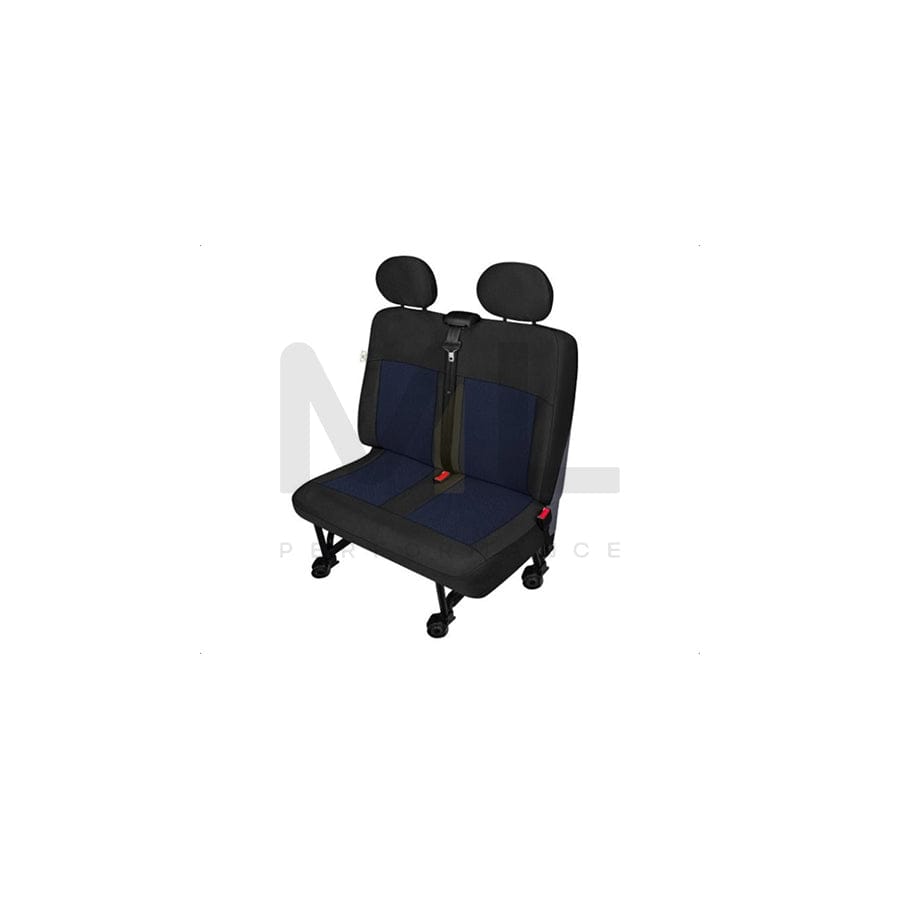KEGEL Weles II 5-9312-199-4031 Car seat cover Blue/black, Polyester, PU (Polyurethane), Rear