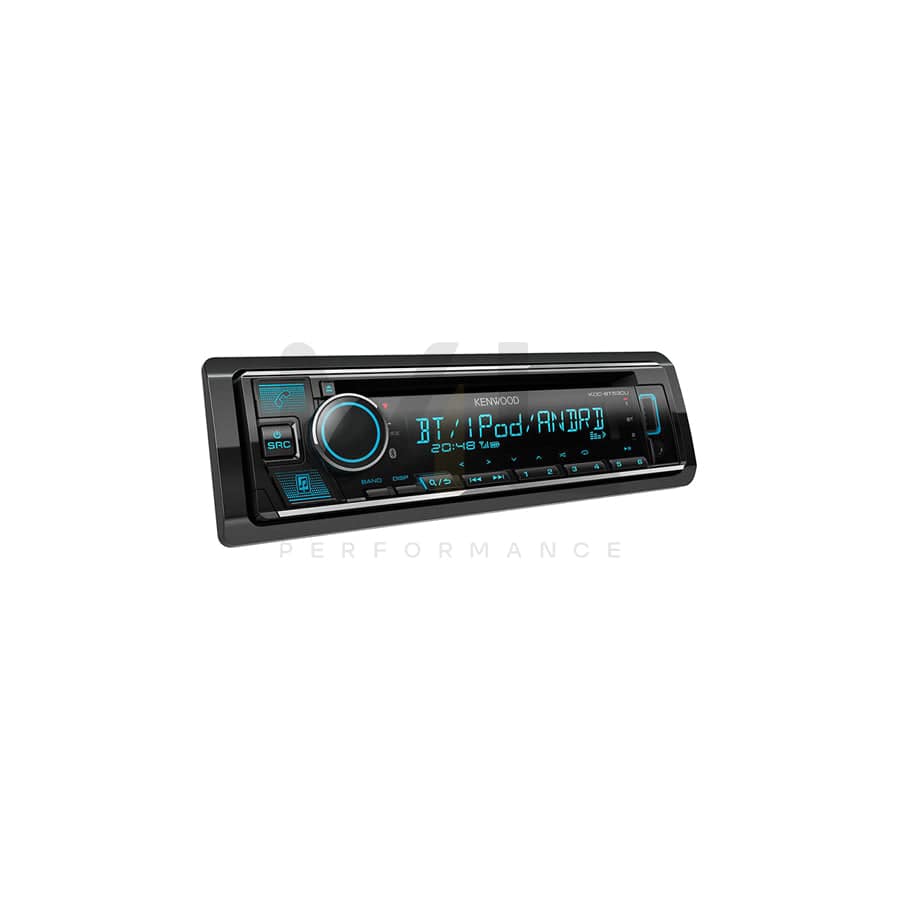 KENWOOD KDC-BT530U Car stereo 1 DIN, AOA 2.0, Made for iPod/iPhone, 14.4V, AAC, FLAC, MP3, WAV, WMA, CD-R/RW, Spotify App Link