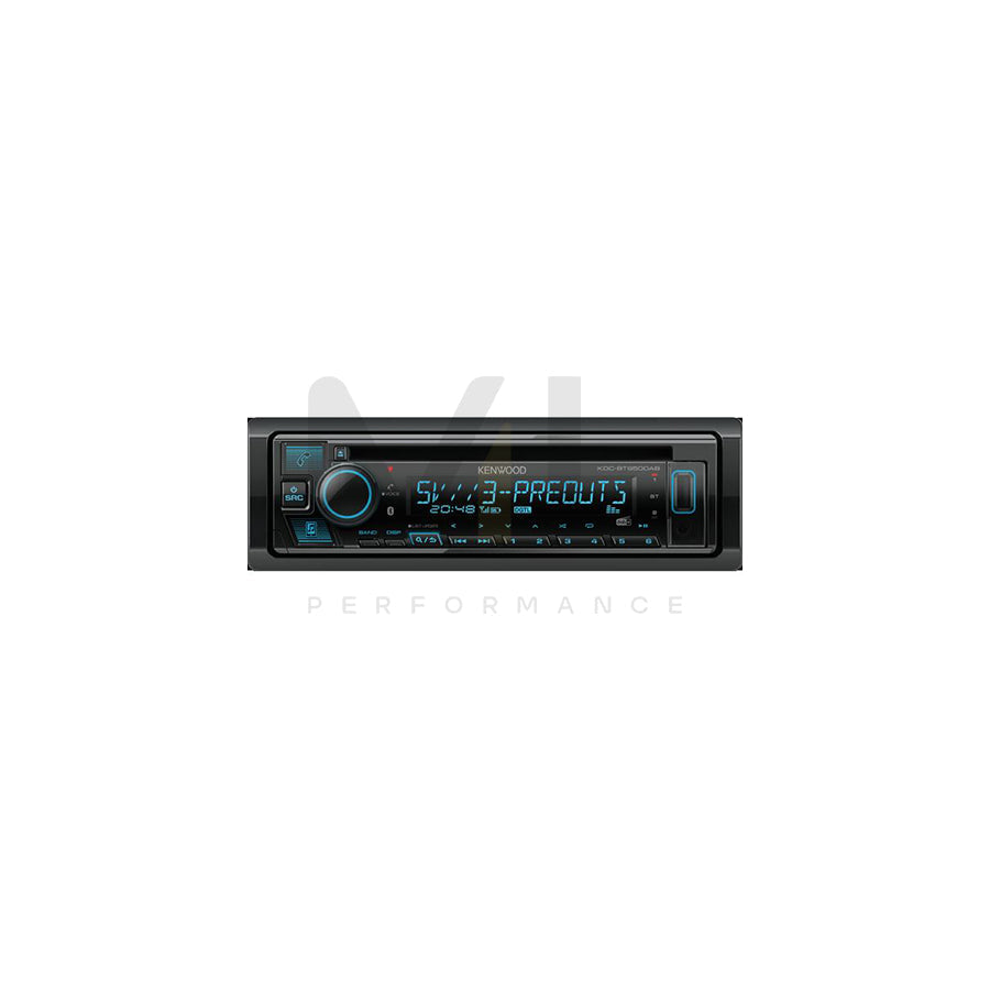KENWOOD KDC-BT950DAB Car stereo 1 DIN, LCD, 14.4V, AAC, FLAC, MP3, WAV, WMA, with mounting tools