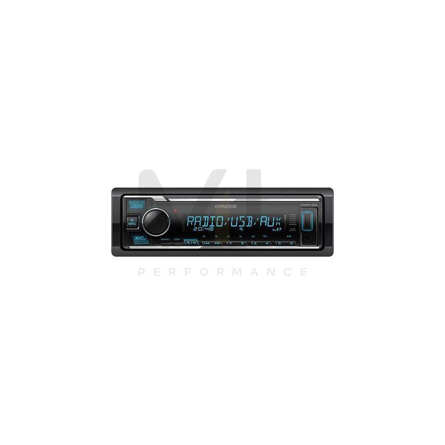 KENWOOD KMM-125 Car stereo 1 DIN, LCD, 14.4V, FLAC, MP3, WAV, WMA, with mounting tools
