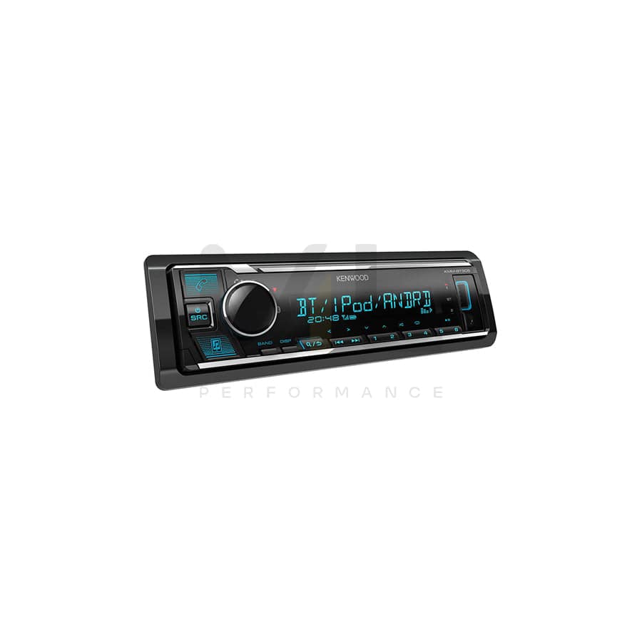 KENWOOD KMM-BT305 Car stereo 1 DIN, AOA 2.0, Made for iPod/iPhone, 14.4V, AAC, FLAC, MP3, WAV, WMA, Spotify App Link