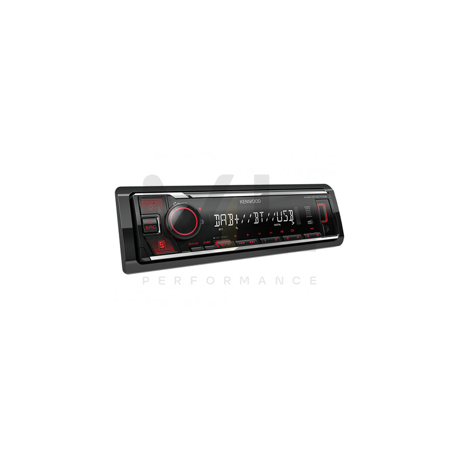 KENWOOD KMM-BT407DAB Car stereo 1 DIN, LCD, 14.4V, FLAC, MP3, WAV, WMA
