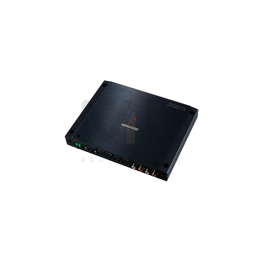 KENWOOD X-Series XH401-4 Audio Amplifier D, with remote control, 20-50000Hz, (-12dB/oct), 50~200Hz & 2,5~10kHz, 50~200Hz (-12dB/oct), High-pass Fliter, Low-pass Filter