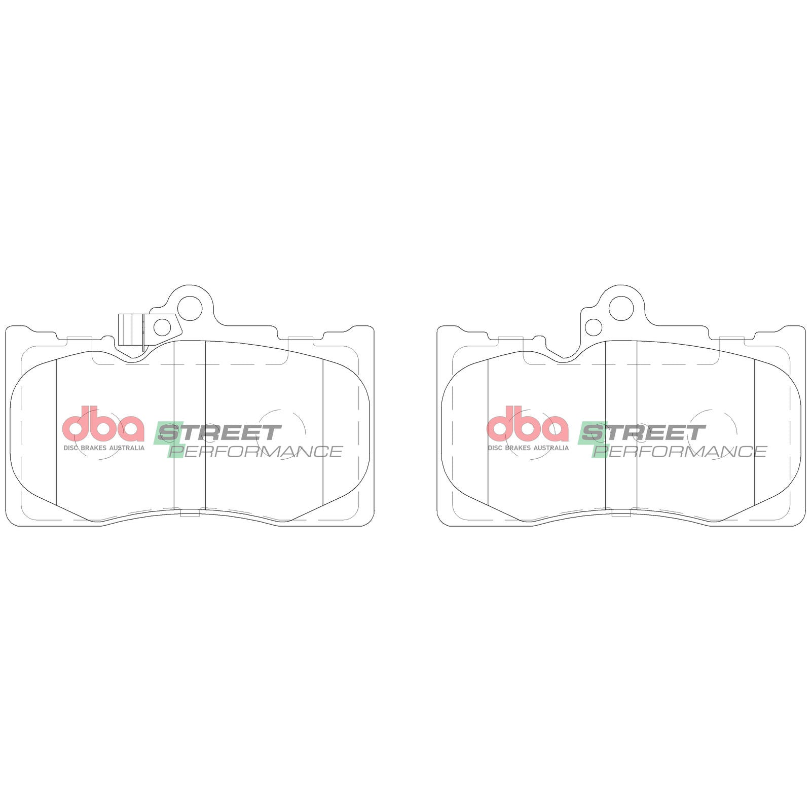 DBA DB2255SP High Performance Brake Pad Set