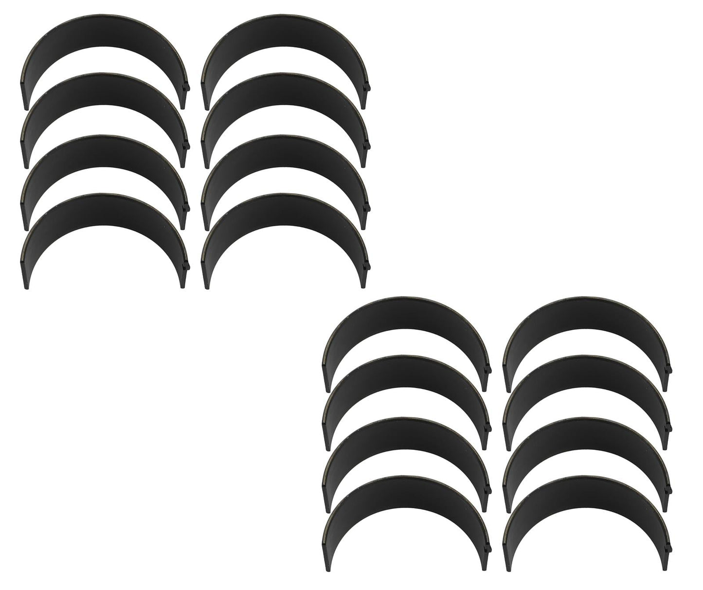 King Bearings CR4365CP.025 Main Bearings- Zetec 1.6 ZS 0.25 Oversize