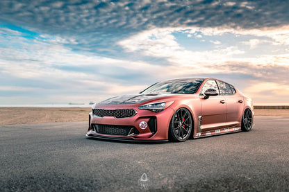 Adro A12A30-1201 KIA Stinger Carbon Fibre Front Lip V1 (2018+)