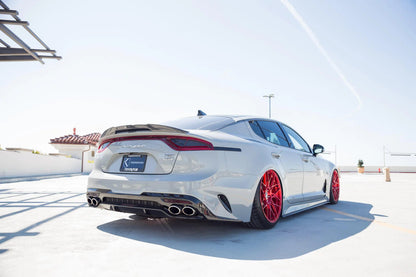 Adro A12A30-1501 KIA Stinger Carbon Fibre Rear Trunk Lip Spoiler V1 (2018+)