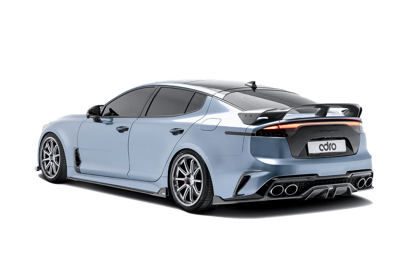 Adro A12A30-1503 KIA Stinger Carbon Fibre Rear Wing Spoiler V3 (2018+)