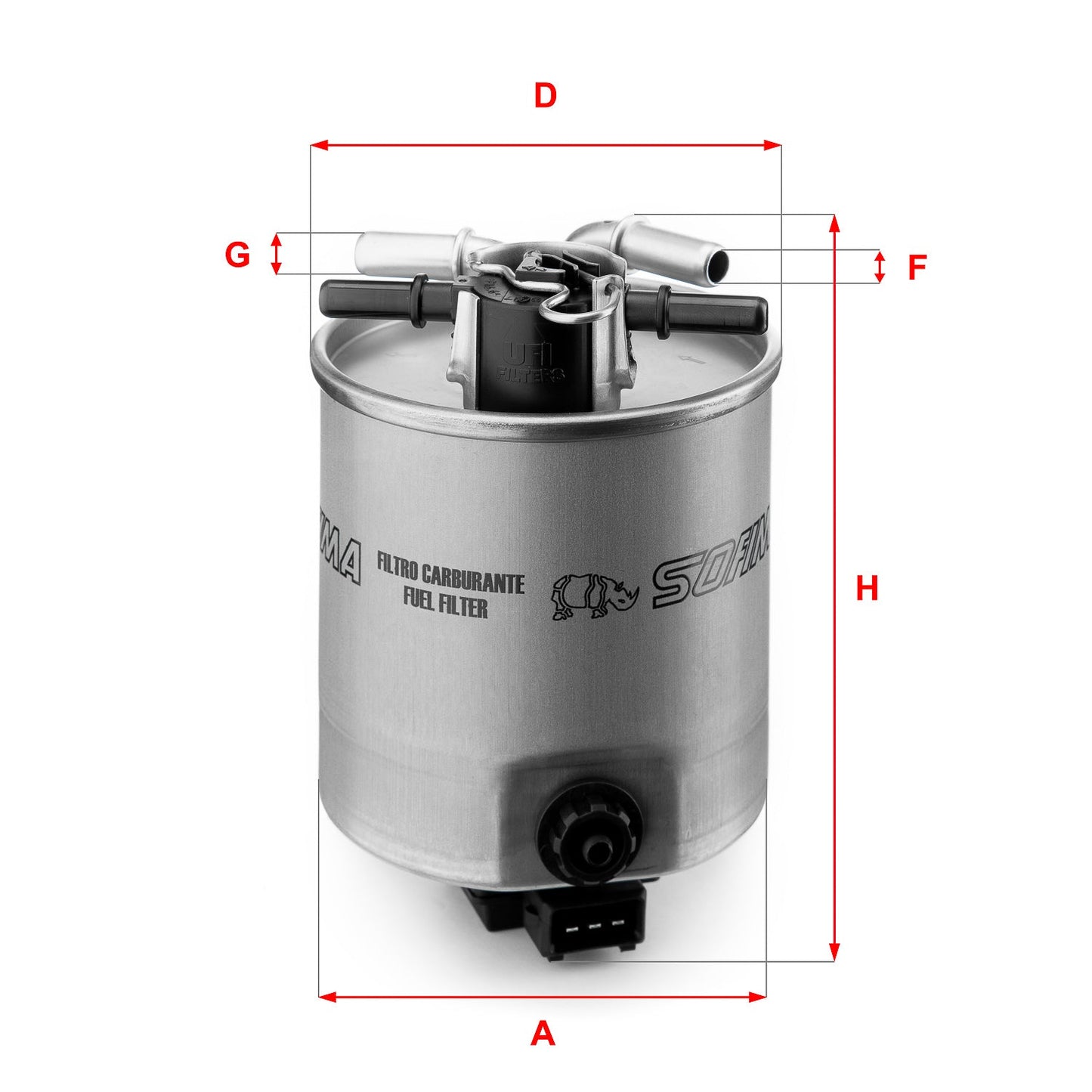 SOFIMA S4025NR Fuel Filter