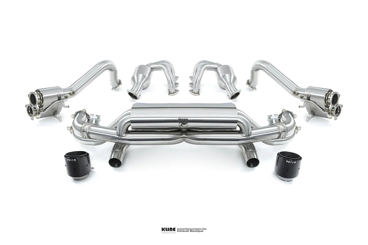 Kline Innovation Porsche 718GT4/SPYDER Valvetronic Rear System