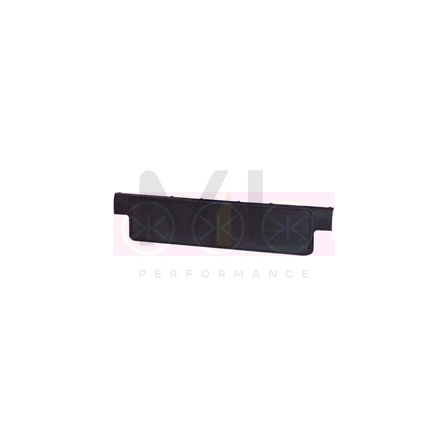KLOKKERHOLM 9539920 Number plate holder for VW PASSAT Front, Black, frameless