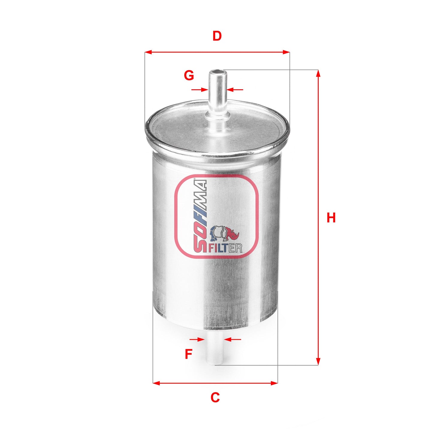 SOFIMA S1923B Fuel Filter