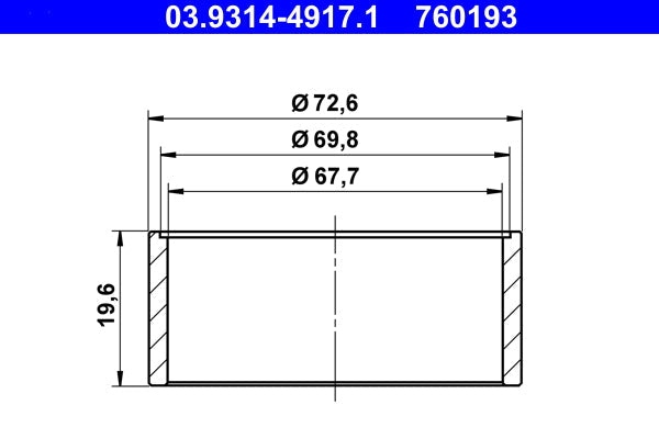 ATE 03931449171 Brake System Handling Tools