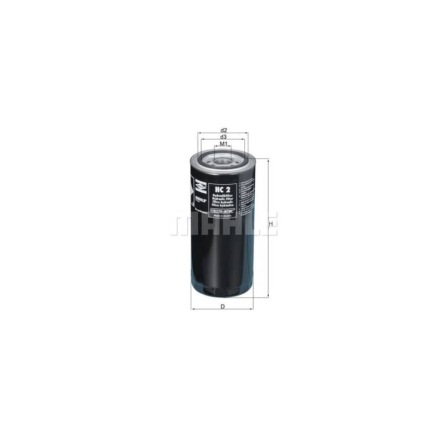 Knecht Hc 2 Hydraulic Filter, Automatic Transmission